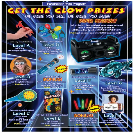 Get the Glow Prizes w/ Super Drawing Level